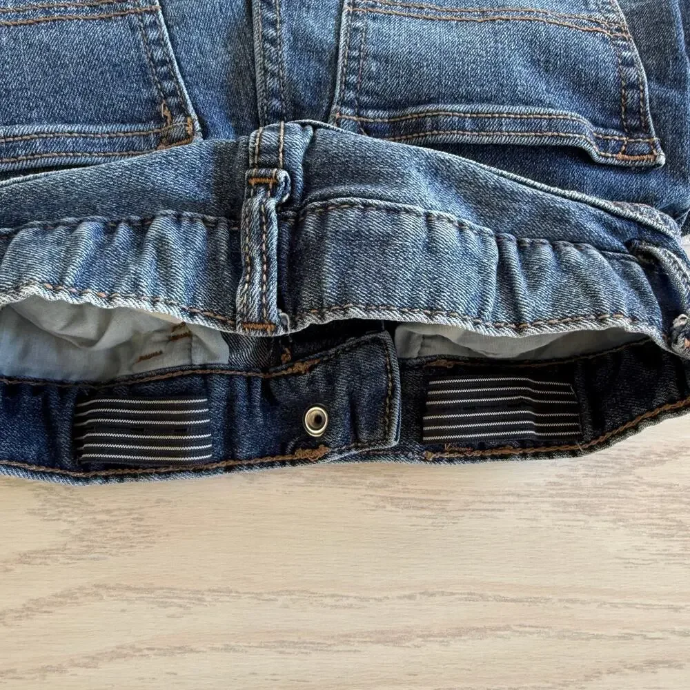 OshKosh B’gosh Boys Classic Straight Jeans Size 7R/7A Blue Denim
